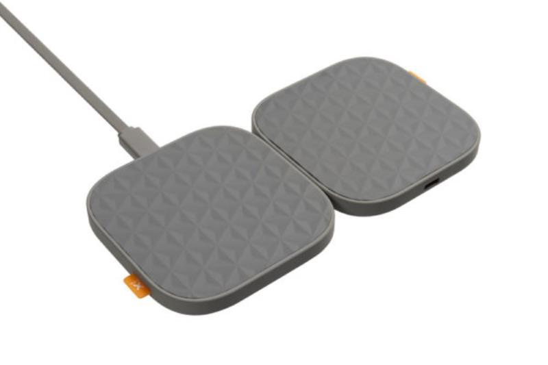 Xtorm Trådlös Qi Snabbladdare Duo 2x15W - Grå | 505295 | AlltMobil