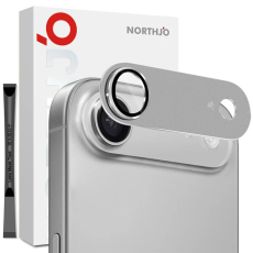 NORTHJO - NORTHJO iPhone Air Kameralinsskydd Härdat Glas - Grå