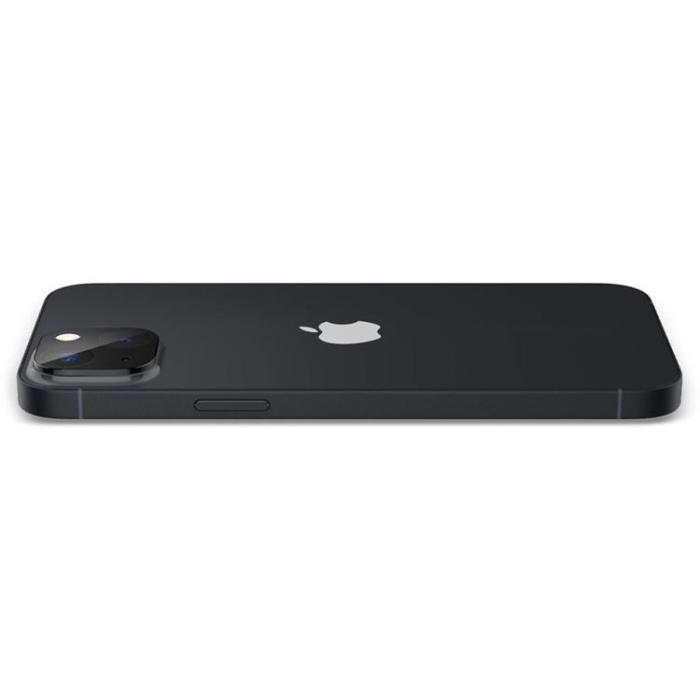 UTGATT1 - Spigen [2-Pack] iPhone 14/14 Plus KameraLinsskydd i Härdat Glas - Svart