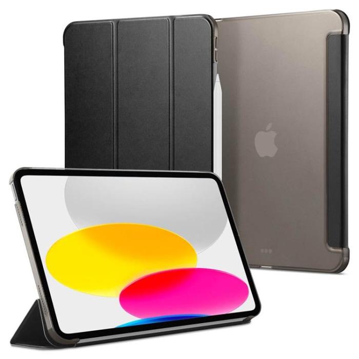 UTGATT - Spigen iPad 10.9 2022 Fodral Smart Fold - Svart