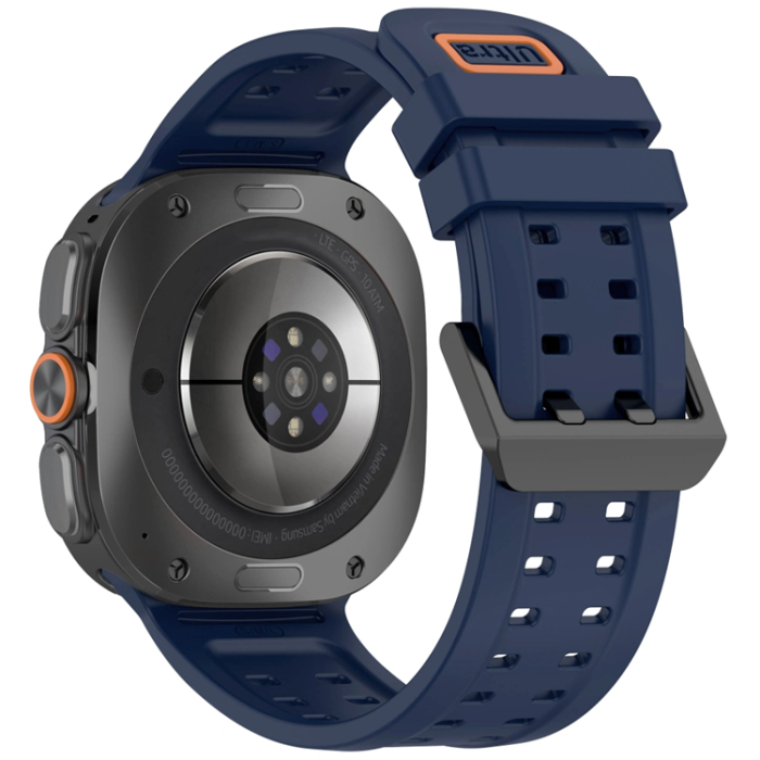 Tech-Protect - Tech-Protect Galaxy Watch Ultra 1/2 (47mm) Armband Silikon Air - Marinblå