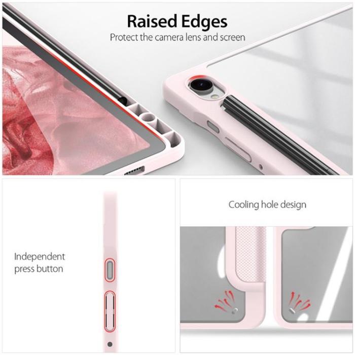Dux Ducis - Dux Ducis Galaxy Tab S9 Fodral Toby - Rosa