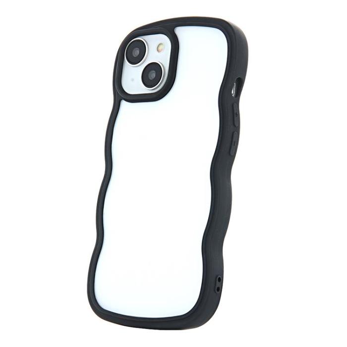 OEM - iPhone 7/8/SE (2020/2022) Mobilskal Wave - Svart