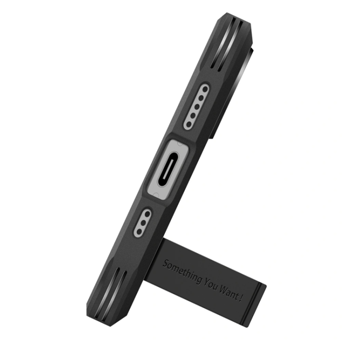 Spigen - Spigen iPhone 17 Mobilskal Magsafe Tough Armor - Svart