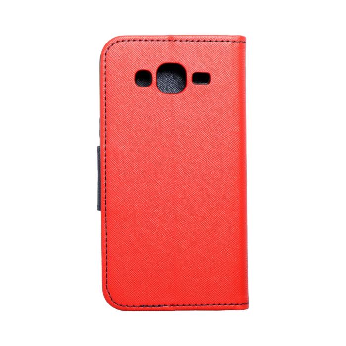 UTGATT1 - Fancy Plånboksfodral till Samsung Galaxy J5 Röd/navy
