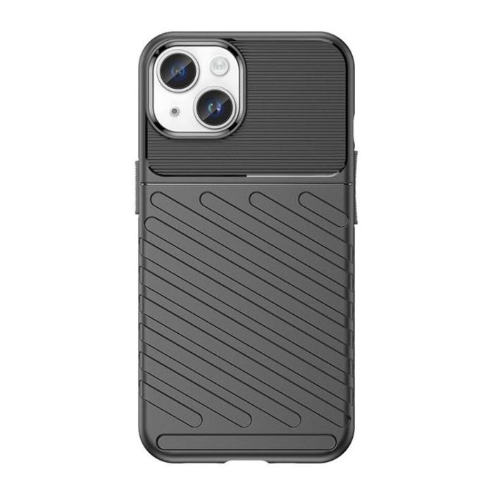 OEM - iPhone 15 Mobilskal Thunder Armored - Svart