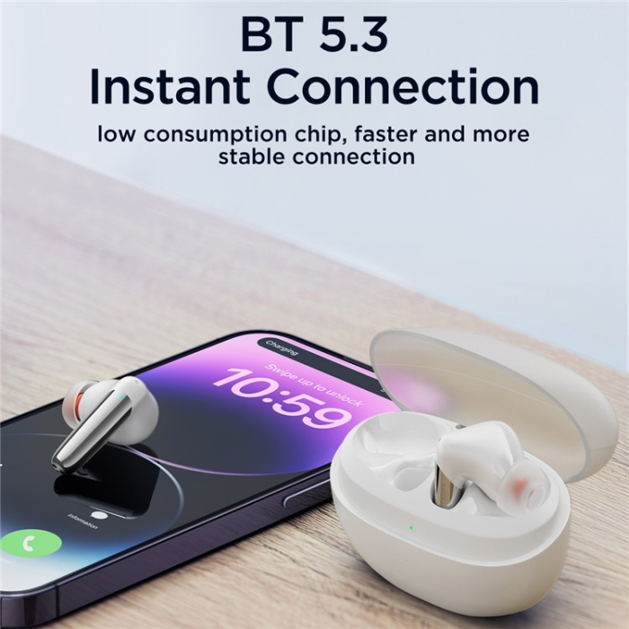 Joyroom - Joyroom In-Ear Hörlurar Bluetooth Vattentät JR-BB1 - Vit