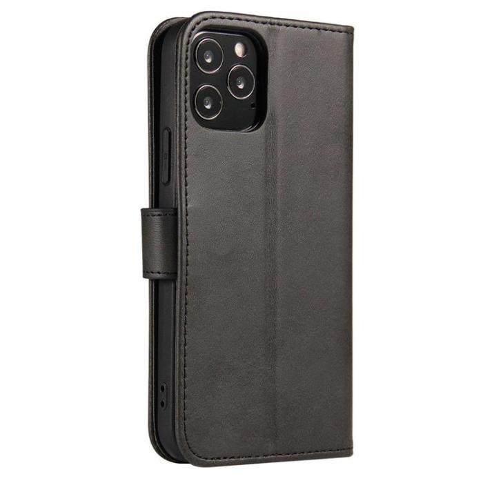 UTGATT1 - Magnet Elegant Kickstand Fodral Huawei Y5p - Svart