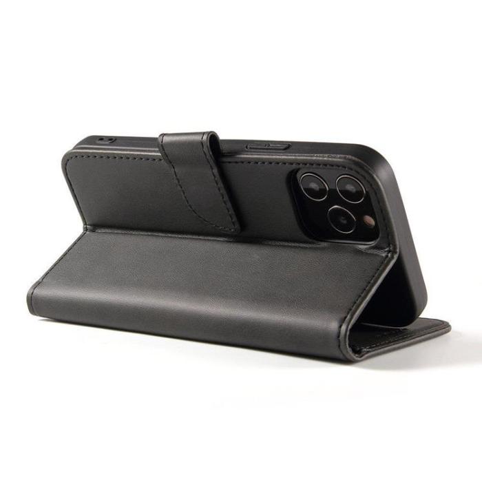 UTGATT1 - Magnet Elegant Kickstand Fodral Huawei Y5p - Svart