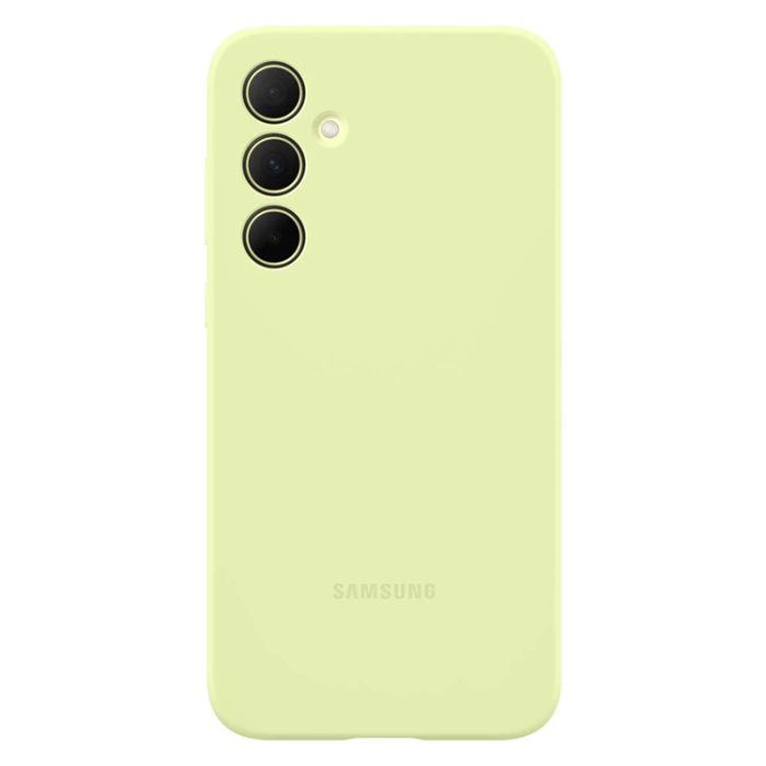 Samsung - Samsung Galaxy A35 Mobilskal Silikon - Grön