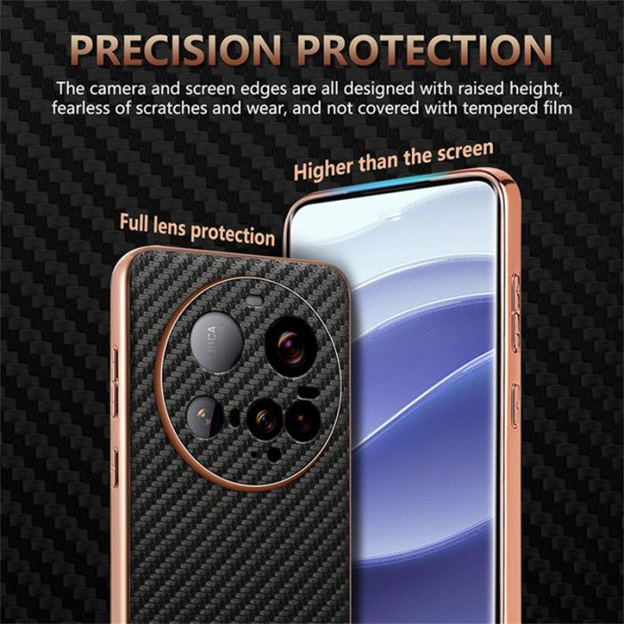 AZNS - AZNS Xiaomi 15 Ultra Fodral - Electroplating KonstLäder - Blå