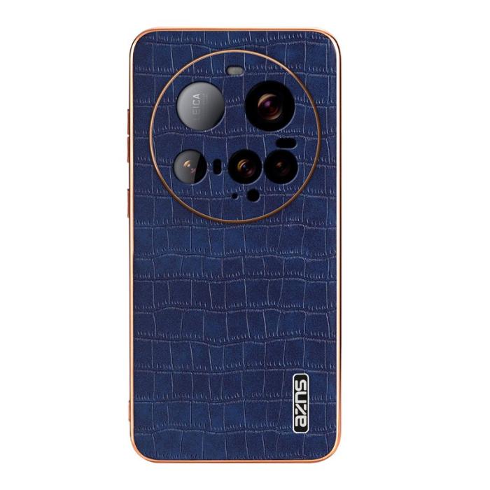 AZNS - AZNS Xiaomi 15 Ultra Fodral - Electroplating KonstLäder - Blå