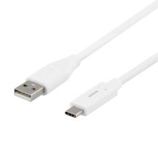 UTGATT1 - Deltaco USB-A till USB-C Kabel 1.5m 3A - Vit