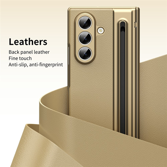 A-One Brand - Galaxy Z Fold 7 Mobilskal Matte Electroplated - Guld
