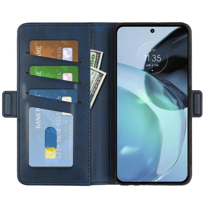Taltech - Google Pixel 7A Plånboksfodral Mjukt - Blå
