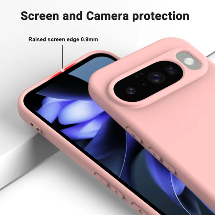 A-One Brand - Google Pixel 10 Mobilskal Liquid Silicone - Rosa