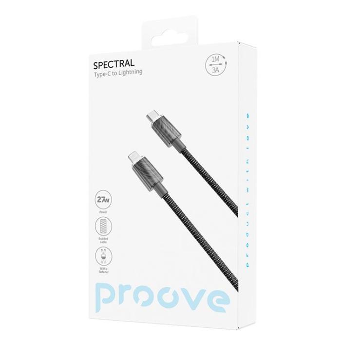Proove - Proove USB-C - Lightning Kabel 1m Spectral - Grå