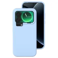 A-One Brand - Xiaomi 17 Pro Mobilskal Silikon Shockproof - Mist Blå