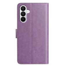 OEM - Samsung Galaxy A57 Pl&aring;nboksfodral Konstl&auml;der St&auml;llning - Lila