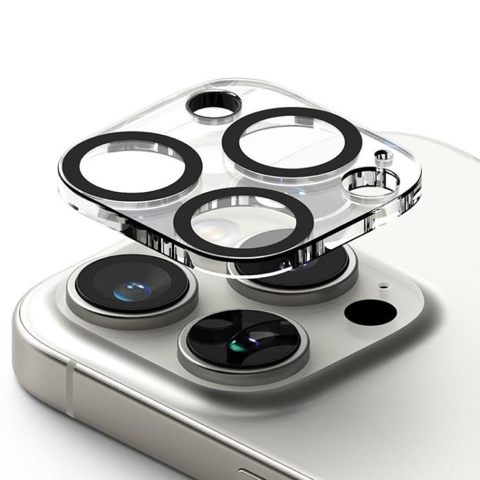 Ringke - [2-Pack] Ringke iPhone 16 Pro/16 Pro Max Kameralinsskydd Härdat glas - Clear