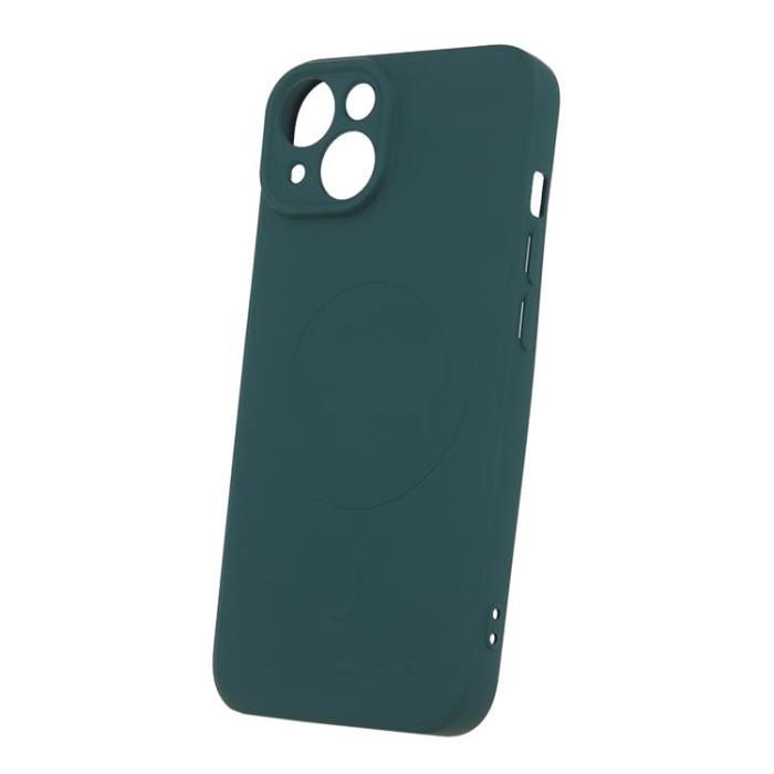 OEM - iPhone 11 Mobilskal MagSafe Simple Color - Mörkgrön