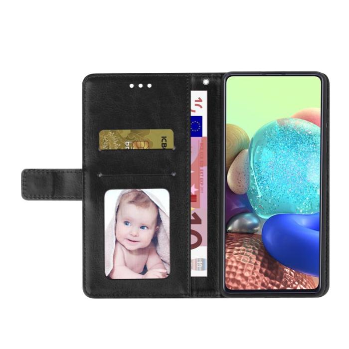 OEM - Mobilskal till Samsung Galaxy S26 Y-formade Linjer Prägling KonstLäder - Svart