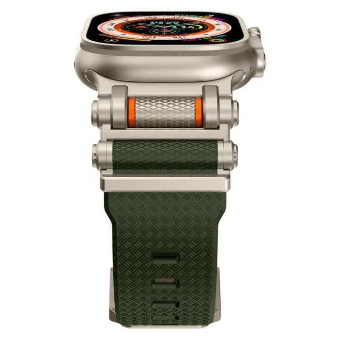 Boom of Sweden - Apple Watch Ultra 2 (49mm) Armband Rotation Axis Silikon - Grön