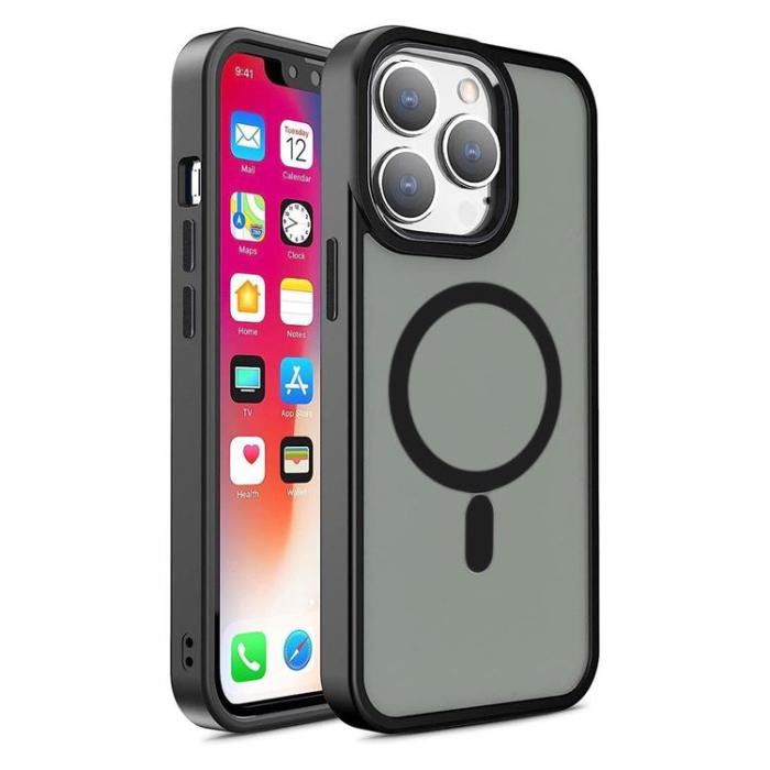 OEM - iPhone 14 Plus Mobilskal MagSafe Armored Matte - Svart