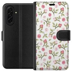 iSecrets - Plånboksfodral till Samsung Galaxy A17 5G med Blommigt