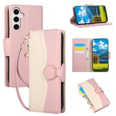 OEM - Pl&aring;nboksfodral f&ouml;r Samsung Galaxy S26 Konstl&auml;der - Rosa