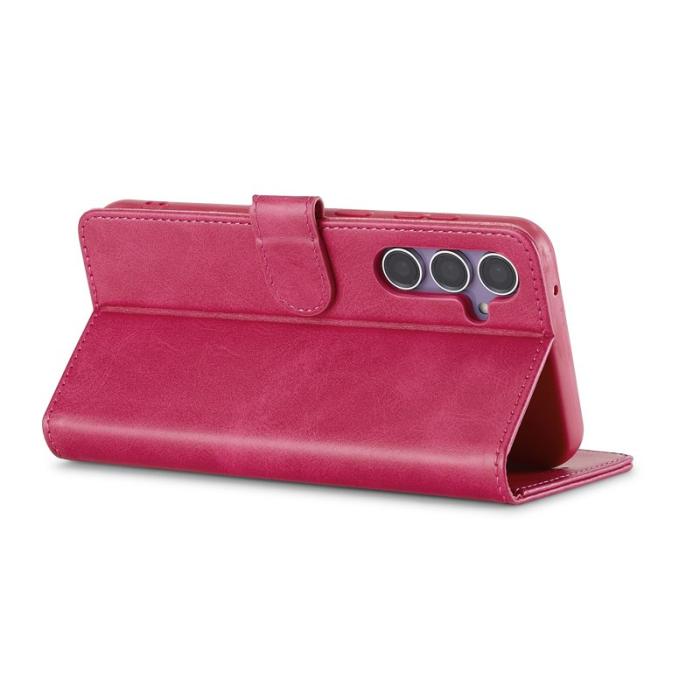 LC.imeeke - LC.IMEEKE Plånboksfodral för Samsung Galaxy S26 Konstläder - Rosa
