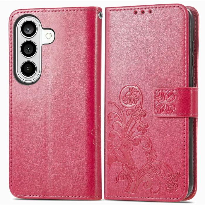 OEM - Plånboksfodral för Samsung Galaxy S26 Konstläder - Rosa