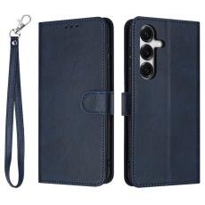 OEM - Pl&aring;nboksfodral f&ouml;r Samsung Galaxy S26 Flip St&auml;ll Konstl&auml;der - Safir
