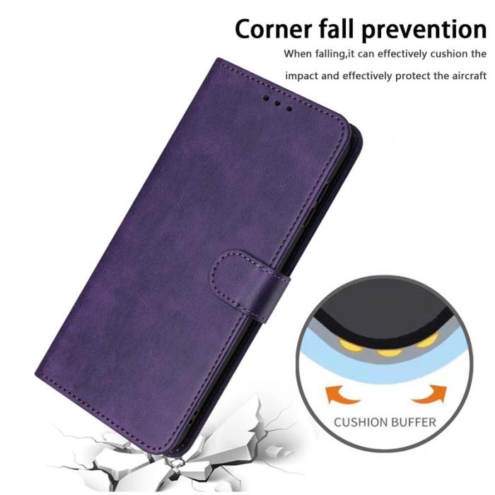 OEM - Plånboksfodral för Samsung Galaxy S26 Flip Ställ Konstläder - Lila