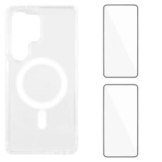 WANLONFENG - WANLONFENG Mobilskal f&ouml;r Samsung Galaxy S26 Ultra Magnetiskt TPU - Transparent