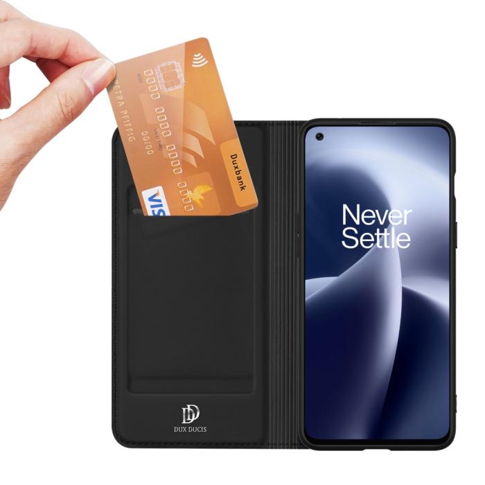 UTGATT1 - Dux Ducis OnePlus Nord 2T 5G Plånboksfodral Flip Folio - Svart
