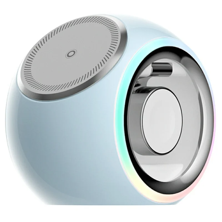 3-in-1 KL-CD70 Trådlös Laddare iPhone,Apple Watch,Airpods - Blå | 505295 | AlltMobil