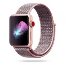 Tech-Protect - Tech-Protect Nylon Apple Watch 4/5/6/7/8/SE (38/40/41mm) - Pink Sand