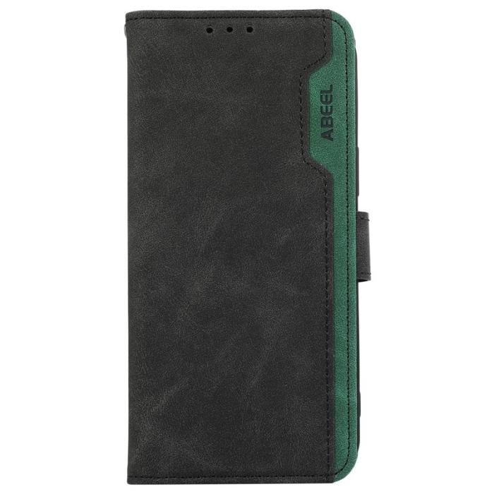 ABEEL - ABEEL Samsung Galaxy A36 5G Plånboksfodral Splicing Konstläder Svart