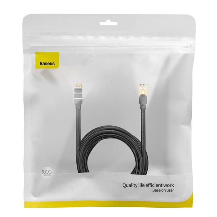 BASEUS - Baseus RJ45 Nätverk Kabel 15m - Svart