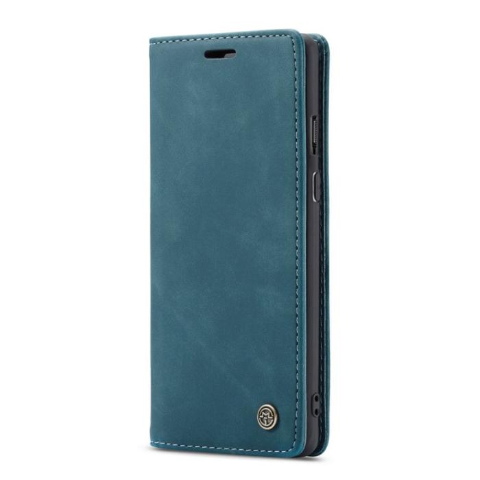Caseme - CASEME Series Plånboksfodral Konstläder för OnePlus 8 Pro - Blå