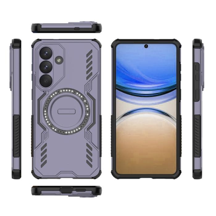 OEM - Mobilskal till Samsung Galaxy S26 Plus Magnetiskt Butterfly Armor PC + TPU Lila