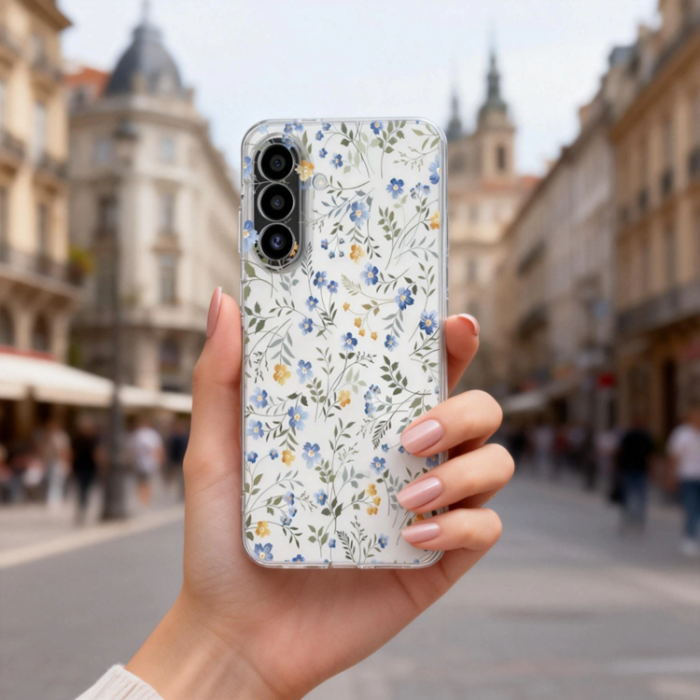 Tech-Protect - Tech-Protect Mobilskal För Galaxy A27 Flexair - Spring Flower
