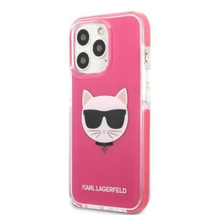 KARL LAGERFELD - Karl Lagerfeld iPhone 13 Pro Max Mobilskal Choupette Head