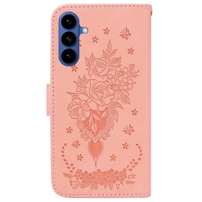 OEM - Samsung Galaxy S26 / S26 Pro Plånboksfodral Konstläder Fusion 5G - Rosa