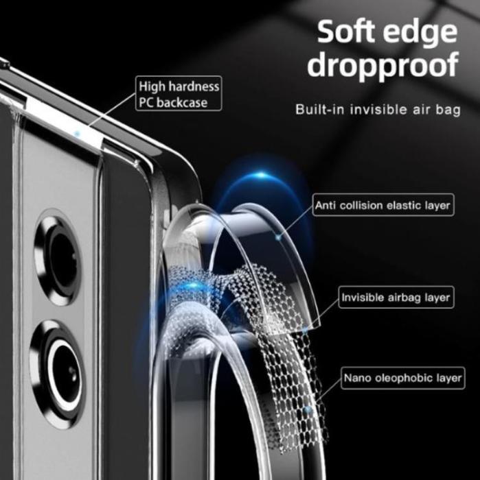 OEM - Google Pixel 7a Mobilskal Anti-Drop Shockproof - Clear