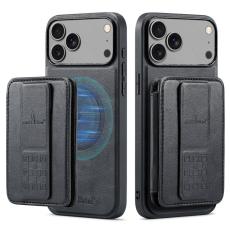 FIERRE SHANN - FIERRE SHANN 028 iPhone 17 Pro Fodral KonstL&auml;der - Svart
