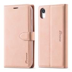 FORWENW - FORWENW F1 Series Pl&aring;nboksfodral f&ouml;r iPhone XR 6.1 tum - Konstl&auml;der - Ros&eacute;guld