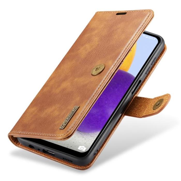 DG.MING - DG.MING Folio Flip Detachable Plånboksfodral Galaxy A13 4G - Brun