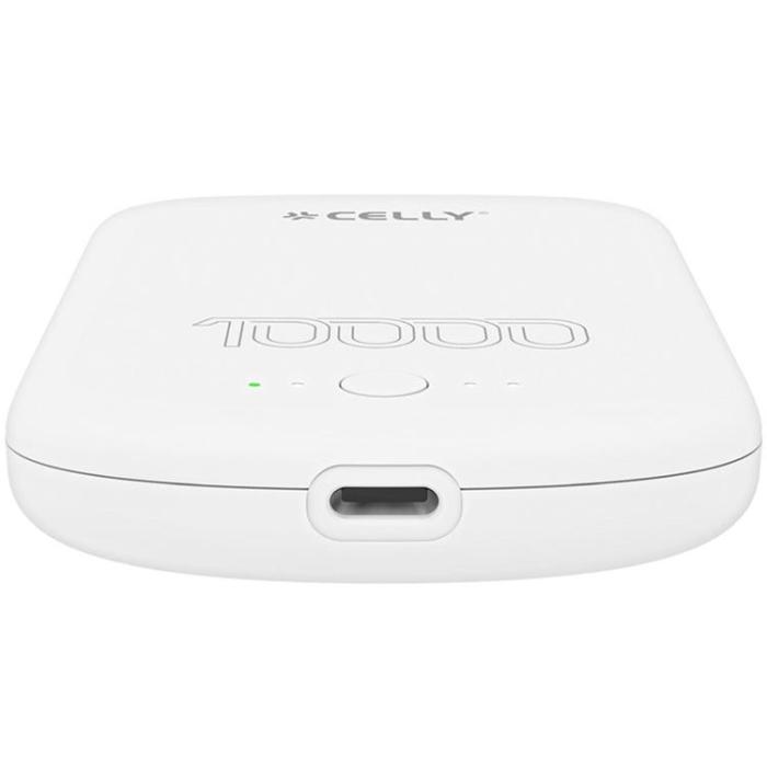 Celly - Celly PowerBank 10W MagSafe Trådlös laddning 10000mAh